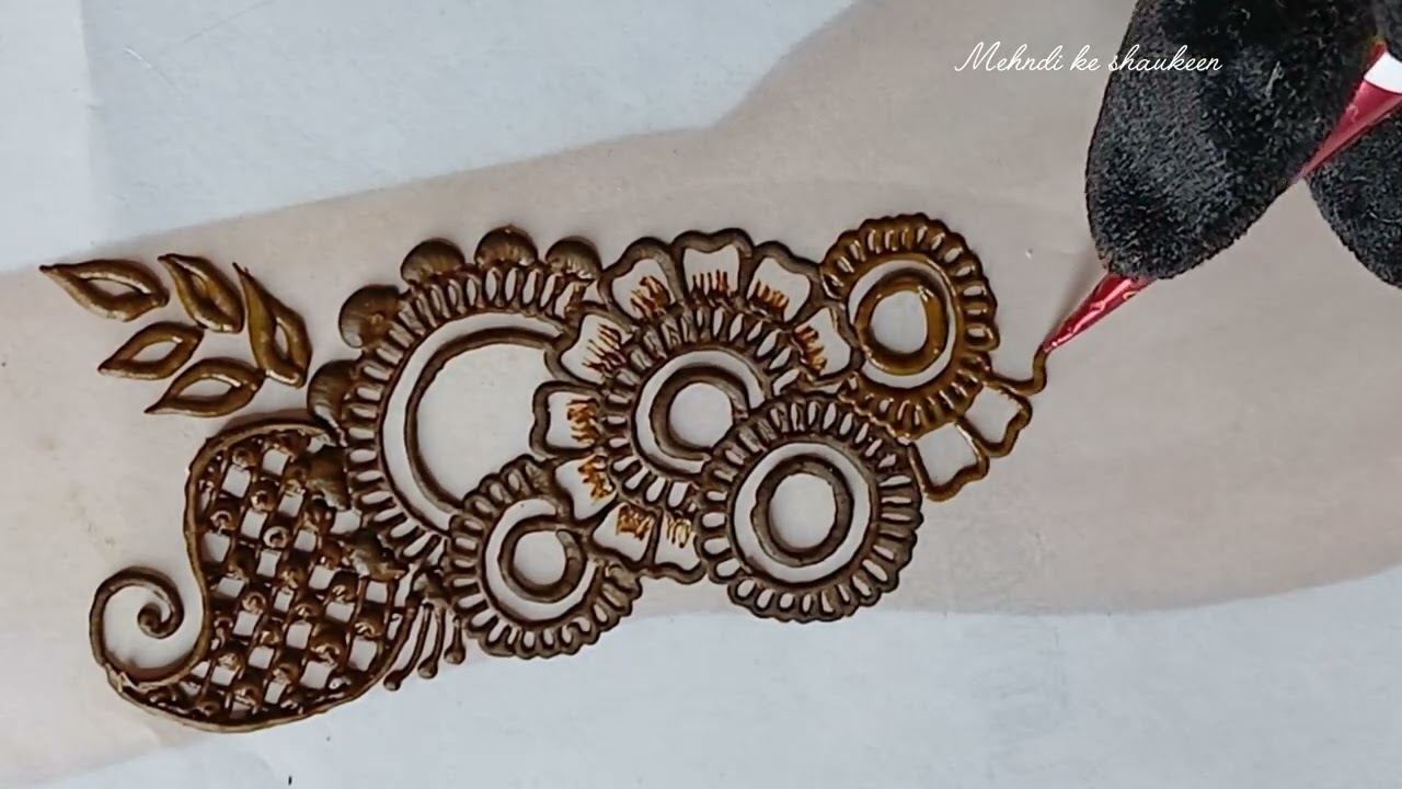 Very new back hand mehndi design ll Simple back hand mehndi design ll back simple mehndi design ll