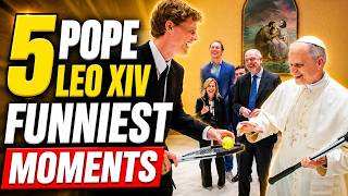 Pope Leo XIV's 5 Funniest Moments That Made Everyone Smile