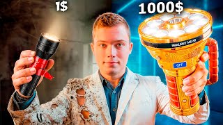 :   1$ vs 100$ vs 1000$  2