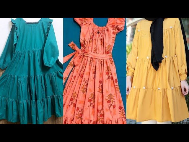 Frill Gown cutting and stitching..👌👌👍👍 - YouTube