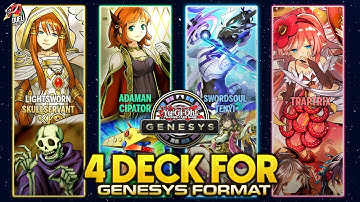 Decks Lightsworn, Swordsoul, Traptrix, Adamancipator | Genesys Format |Replays 🎮 & Decklist ✔️