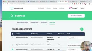 Information Broken Link Outreach Tool - JustReachOut Guide