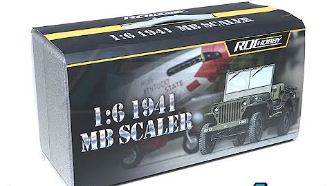 Unboxing The New ROC Hobby 1/6 MB SCALER 4x4 US Military Truck