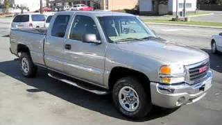 2003 GMC Sierra Extended Cab Start Up, Full Tour, and Driving