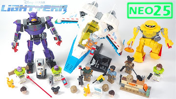 All LEGO Lightyear Set | Compilation of All LEGO Lightyear Sets | LEGO Stop Motion Build Review