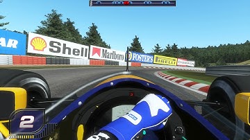 rFactor 2 | Williams FW14 | Spa - Onboard Lap