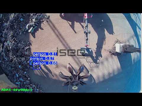 Fixed crane - clear visibility