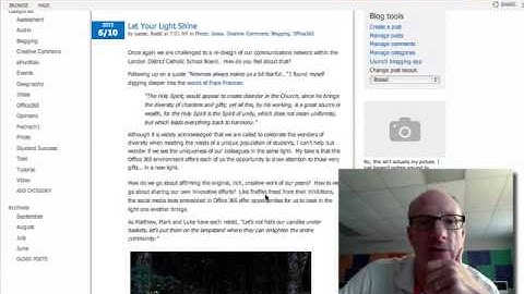 Setting Permissions for Blogs