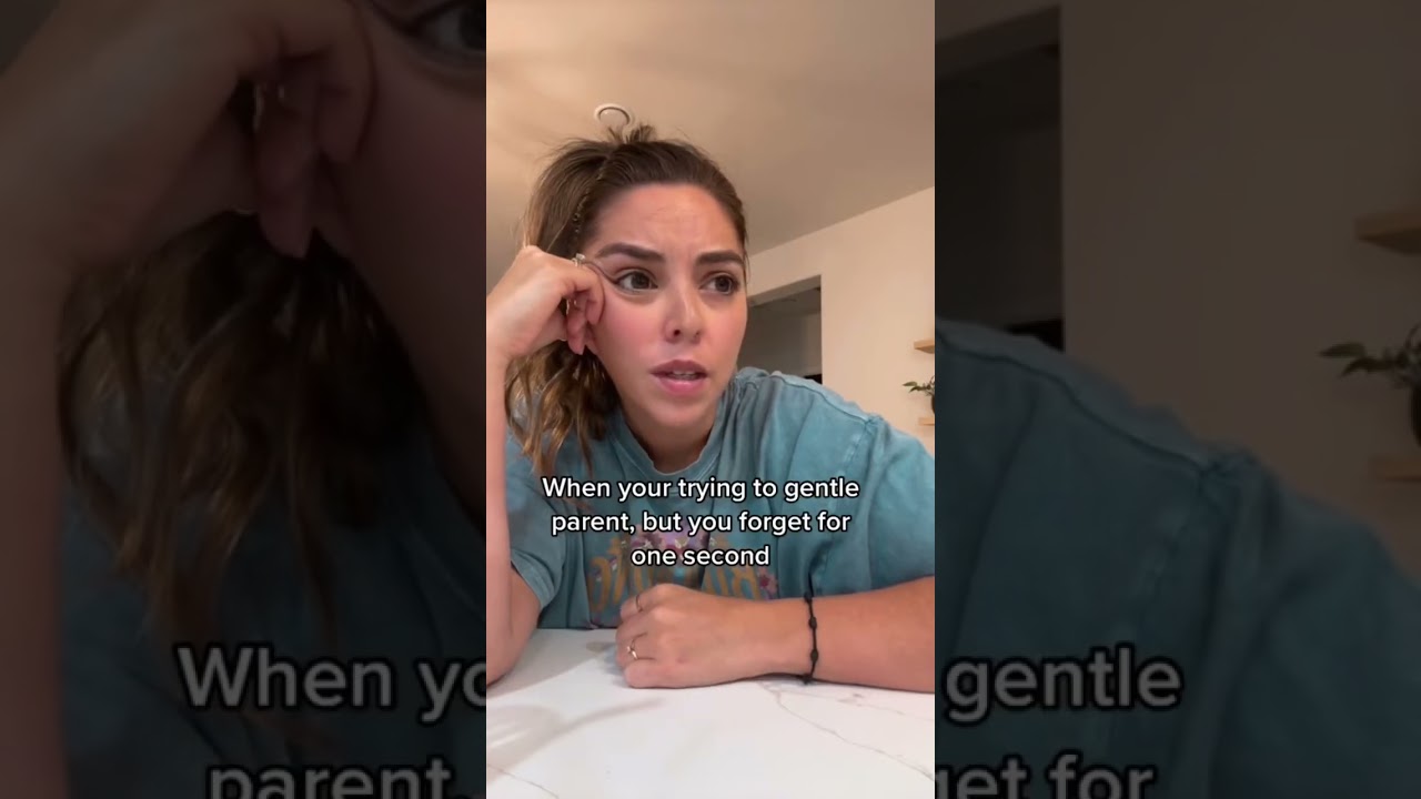 Gentle parenting is hard 