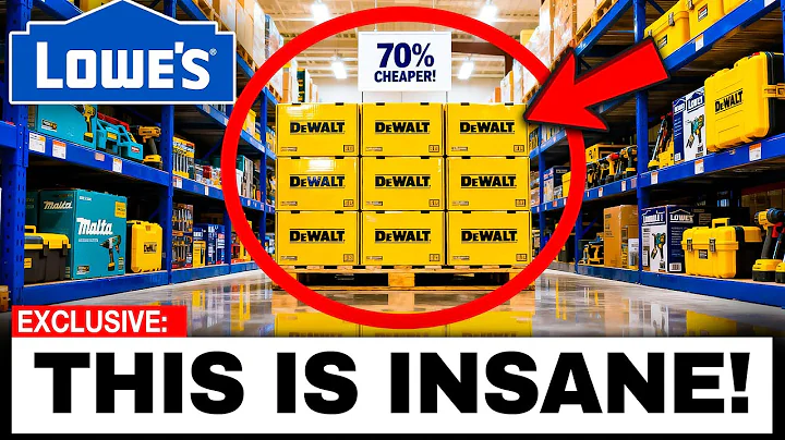 Lowe's Just Destroyed Home Depot With These INSANE DeWALT Tool Deals!