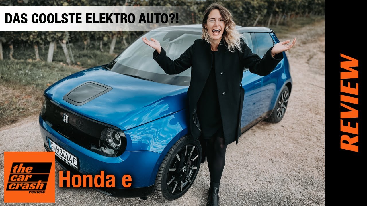 Honda e im Test (2022) Das coolste Elektro Auto ever?! Fahrbericht, Laden, Review, Preis