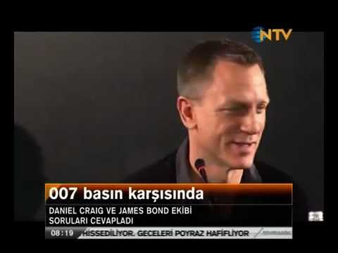 James Bond İstanbul trafiğinden şikayetçi. Çırağan'da basın toplantısı düzenledi.