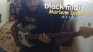 Marlene Dietrich  Black Midi bass Cover