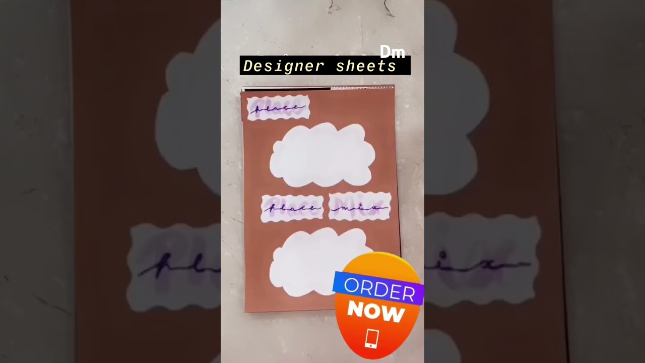 Designer sheets dm 