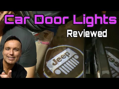 How To Install Car Door lights ( Jeep Lights )