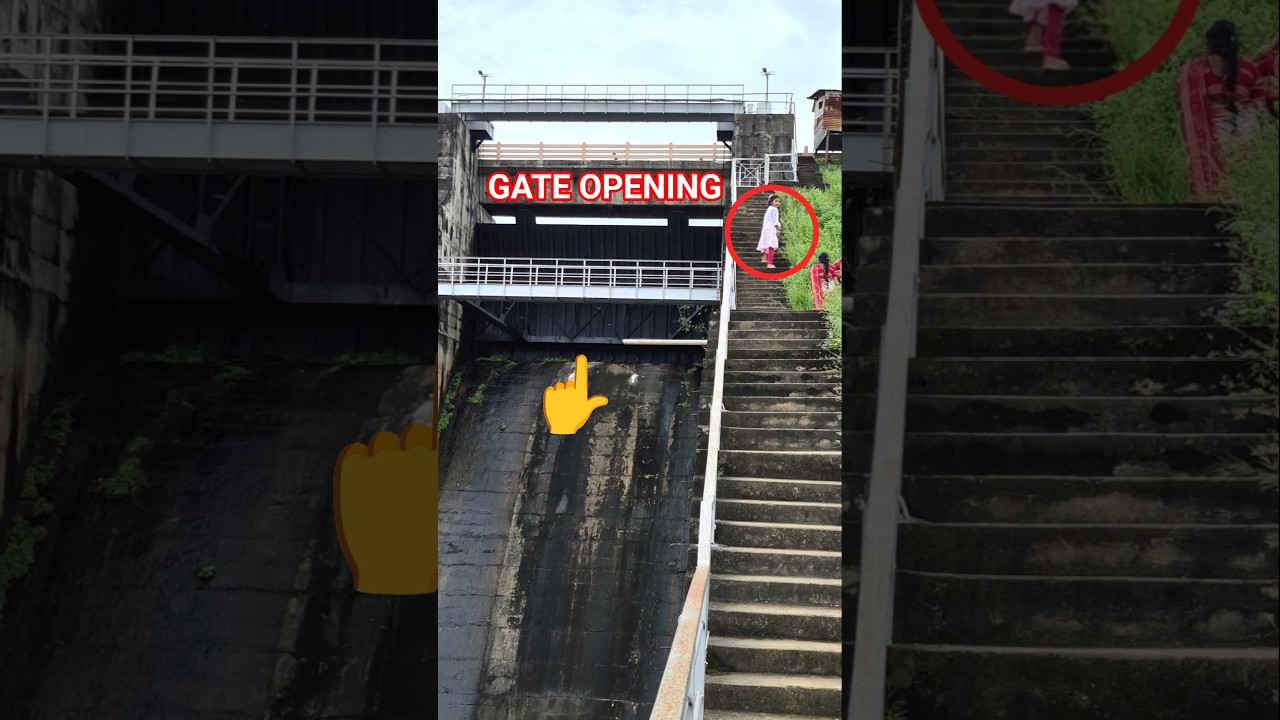 Thengo Dam Alert For Opening Gates 📢 #thengo #dam #alert #gate #opening #spillway