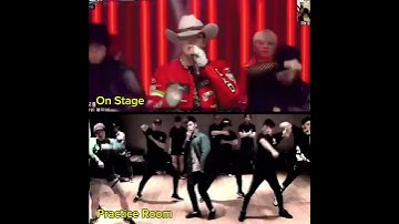 Thumbnail of Bang Bang Bang ‼️ On Stage VS Practice Session T.O.P Thanos #choiseunghyun #rapper #slay