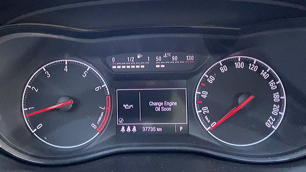 2014-2019 Opel Astra E RESET Change Engine OIL Soon - YouTube