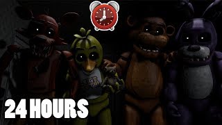 (EP1) 24 HOUR OVERNIGHT AT ABANDONED FREDDY FAZBEAR'S PIZZERIA IN REAL LIFE | 3AM CHALLENGE AT FNAF