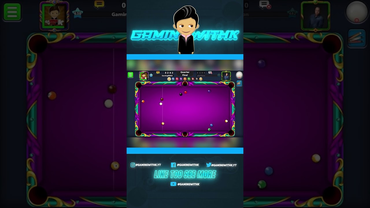 insane golden break in 9 ball 8 ball Pool