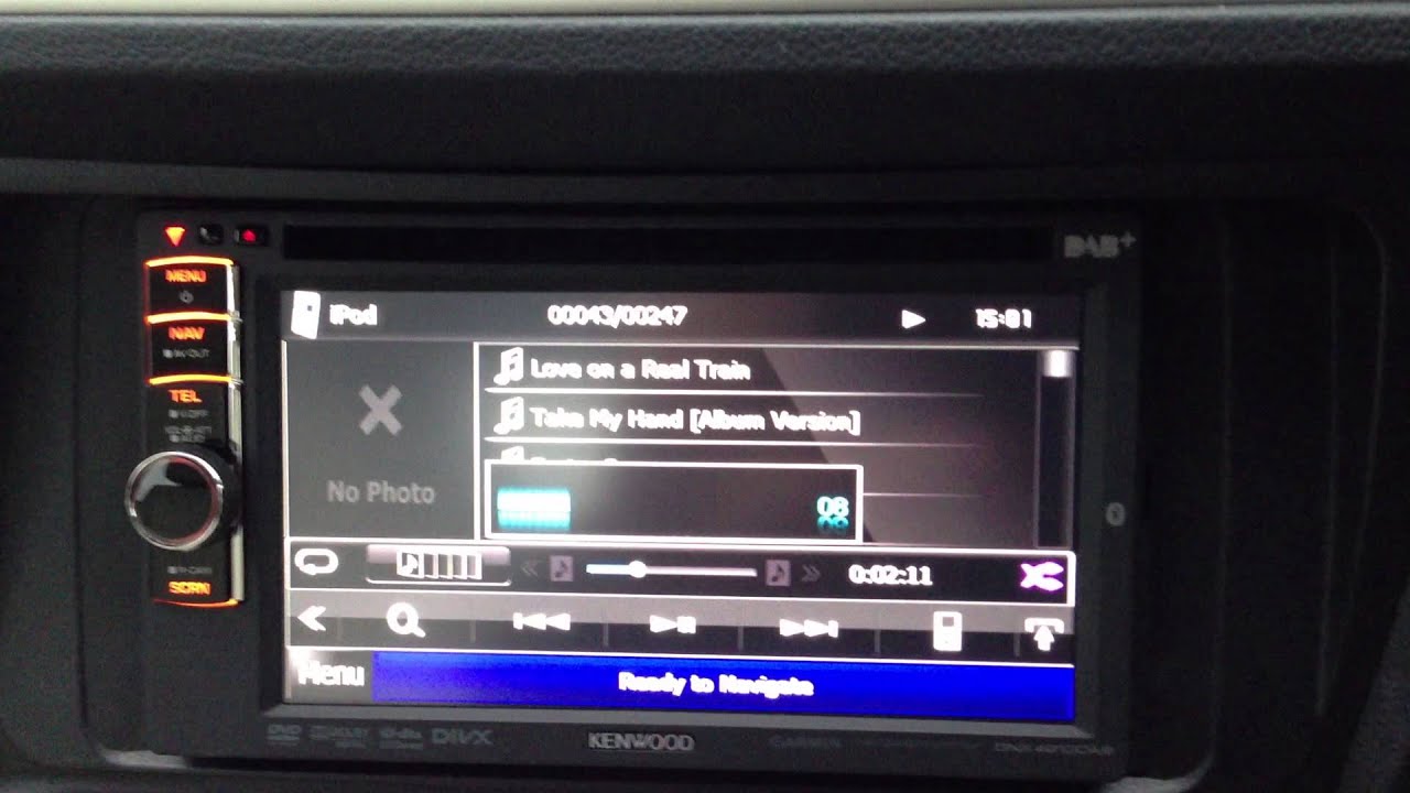 Kenwood Navigation with DAB in BMW 3 series E90 YouTube