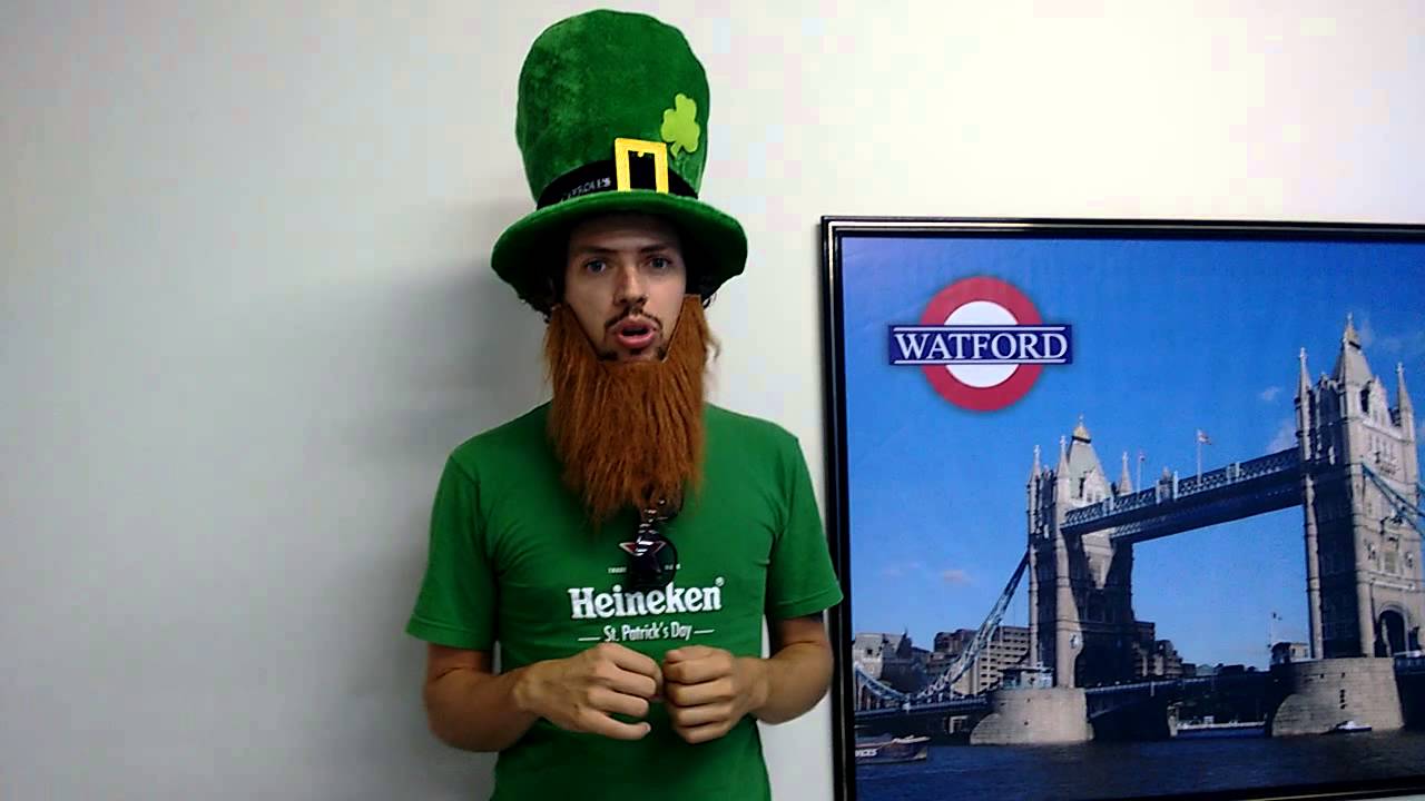 Teacher Tullio talks about St Patrick's Day