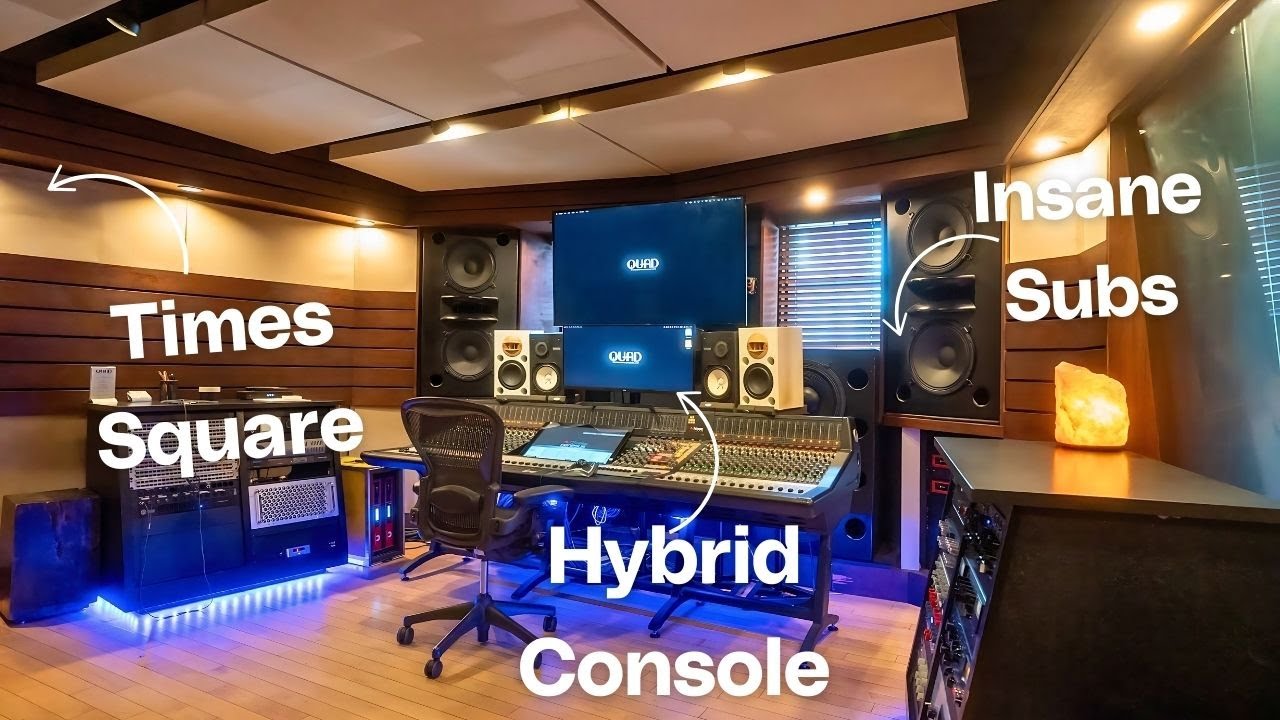 Inside NYC's MOST FAMOUS Hip Hop Studio (Notorious BIG, Tupac, Whitney Houston)