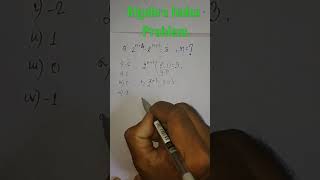 Algebra Problem Solutionindex Problem