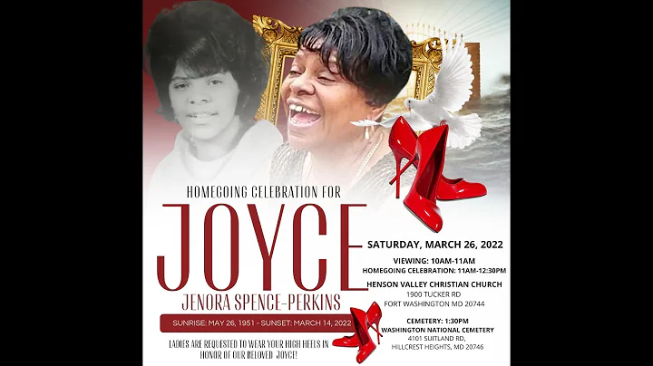 Celebration of Life for Joyce Perkins