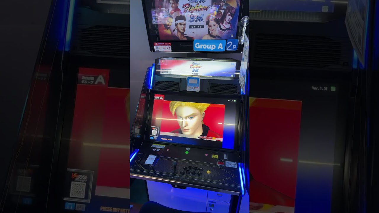 Virtua Fighter 3 Modern Arcade Cabinet👊🏼 バーチャファイター3新しい筐体