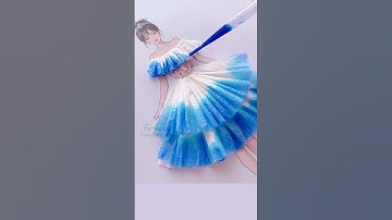 Art with tissue paper #art #satisfying #shorts