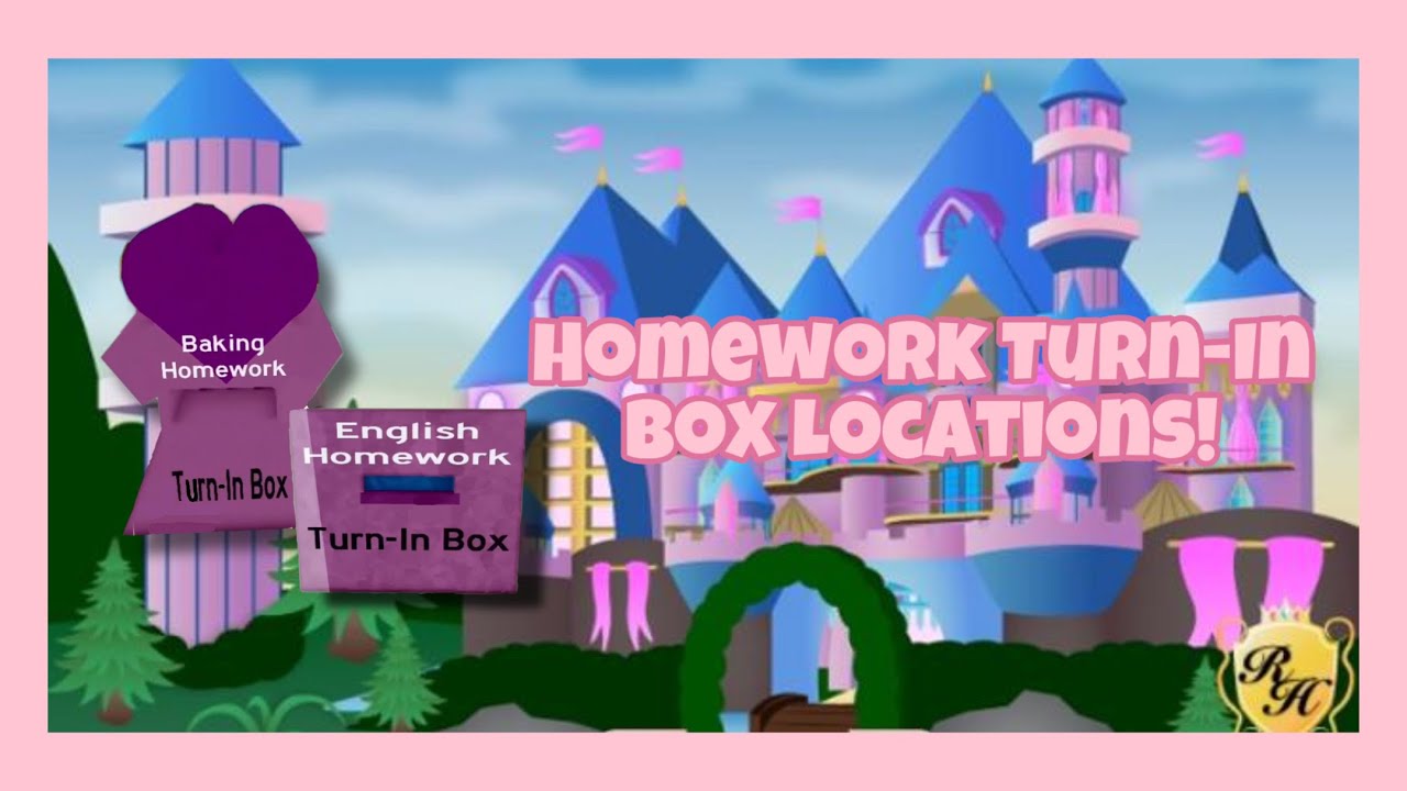 where is the homework centre in royale high
