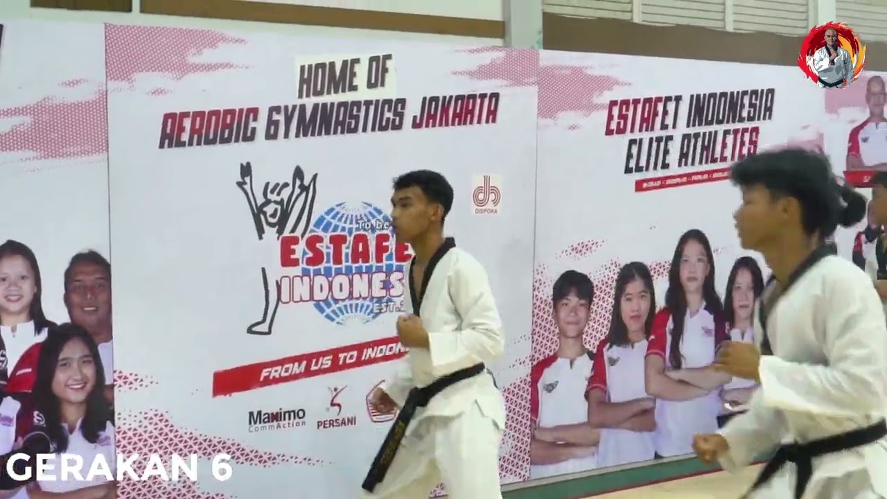 Latihan Steps Taekwondo dengan Irama