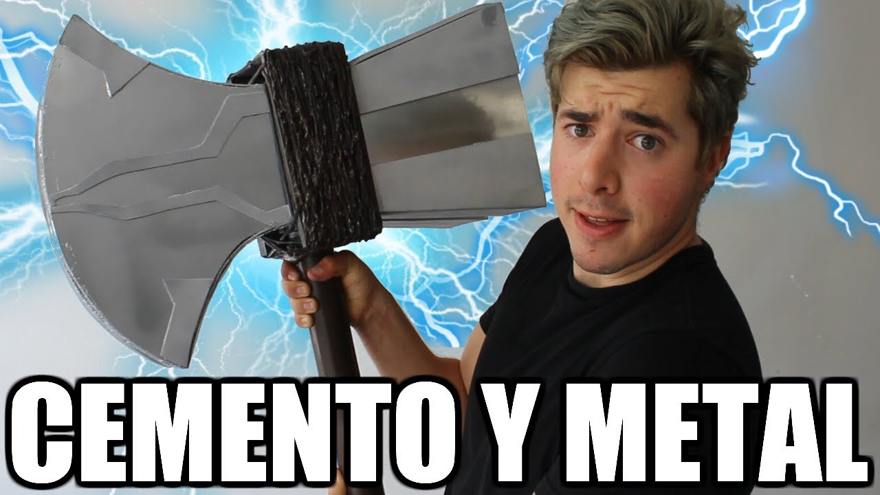 STORMBREAKER REAL HECHO DE CEMENTO METAL Y MADERA - Carlos Te