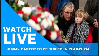 Jimmy Carter funeral live: Former president Carter to be laid to rest in hometown Plains, Georgia