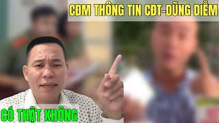 CĐM Thông Tin Nóng Về Cú Đấm Thép - Dũng Diễm Ngay Lúc Này