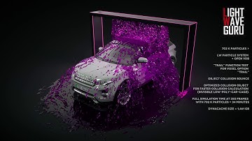 702 k particles BOUNCE/BIND OPTION 100% FOR COLLISION OBJECT.