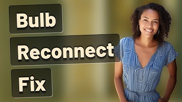 Why won’t my smart bulb reconnect after a Wi-Fi password change?