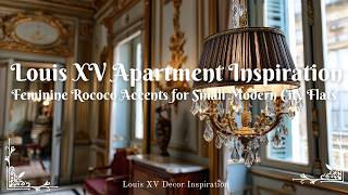 Louis XV Apartment Inspiration: Feminine Rococo Accents for Small Modern City Flats screenshot 5