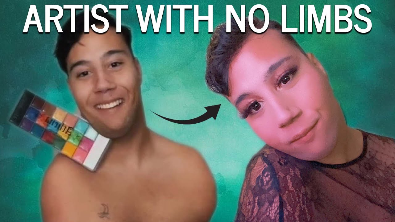 Makeup Artist With No Limbs Goes Viral YouTube