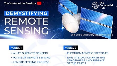 Demystifying Remote Sensing week 2