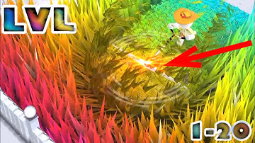 Mow My Lawn - LVL 1-20 - Gameplay Walkthrough