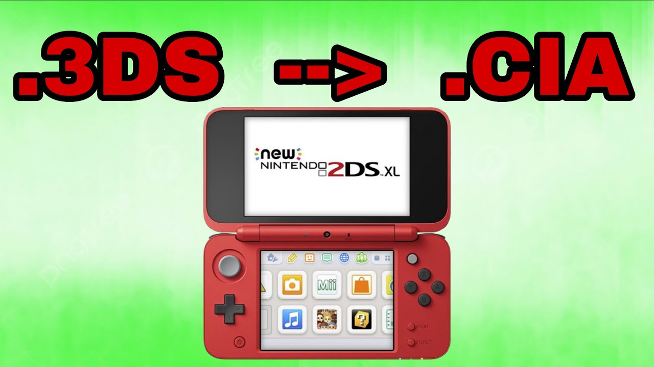 Cómo Convertir Archivos .3DS a .CIA | GabrieloRomTools