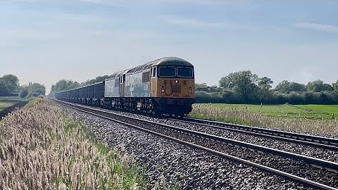 Trains on the Hereward Line and at Peterborough 9/5/24