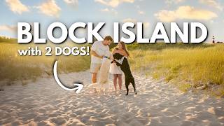 How We Spent 2 Days in Block Island with 2 Dogs!