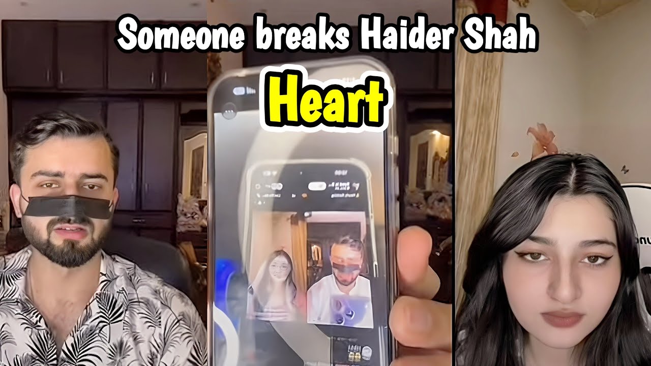 Someone breaks Haider Shah Heart 💔 | Live with Haider & Kainat 