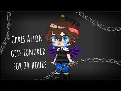 Chris Afton gets ignored for 24 hours || Chris x Nightmare || ⚠️ My AU ⚠️ || Read decs