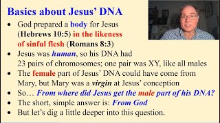 TMBV: The DNA of Jesus Christ