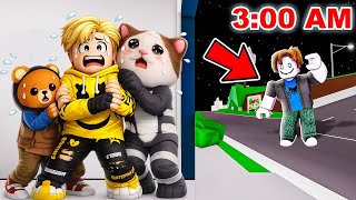 فيلم روبلوكس : تحذير❗الكانيش بيشاورلك الساعة 3 الفجر اوعى تقرب منه في بروكهافن 😨👻+ تحديث البالون🪂