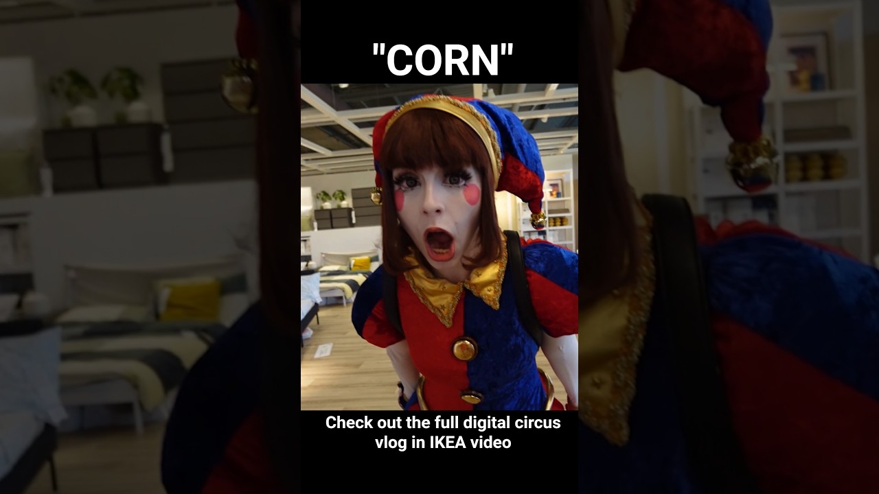 don't tell Jax #cosplay #tadc #pomni #jax #ikea #vlog #digitalcircus #funny